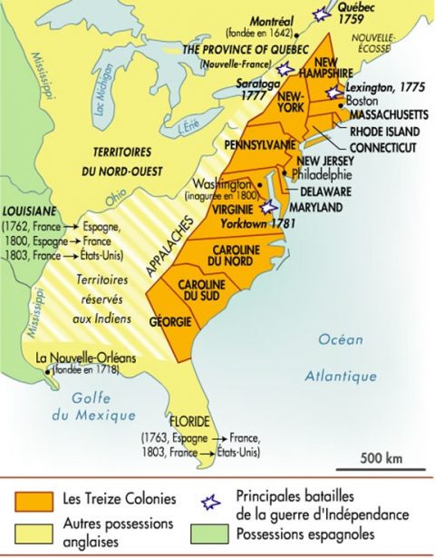 Brève histoire des Etats-Unis Jumelage
